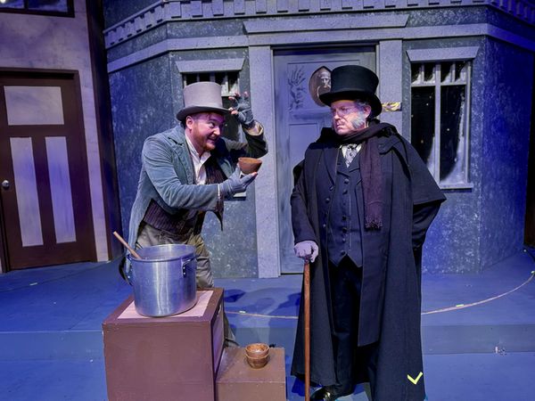 One more word out of you Cratchit and you''ll celebrate Christmas among the unemployed! 2