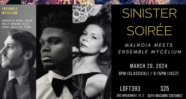 Daniel Colalillo, piano Edward W. Hardy, violin Molly Aronson, cello Lucas Pino, bass clarinet Jorn Swart, piano Benjamin von Gutzeit, viola 3