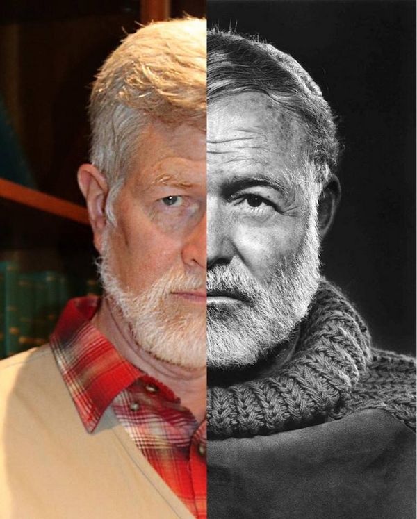 John Dennis Anderson as Ernest Hemingway 3