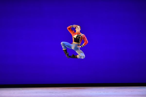 American Ballet Theatre (ABT) Studio Company, Stars and Stripes Pas de Deux - Choreography by George Balanchine (c) The George Balanchine Trust, featuring Jake Roxander -photo by Stars Action Shots 2 1