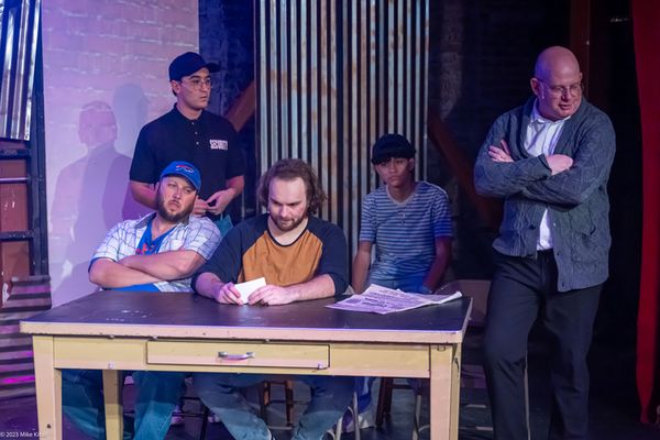 The Full Monty Cast Singing Scrap 10