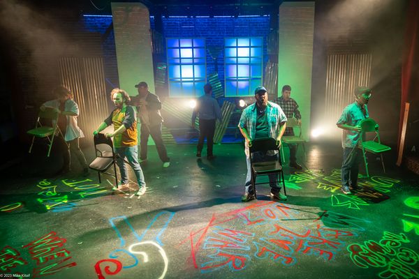 The Full Monty Cast Singing Scrap 2