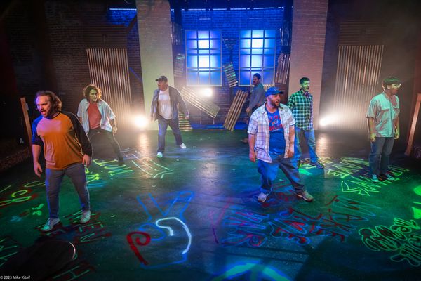 The Full Monty Cast Singing Scrap 3