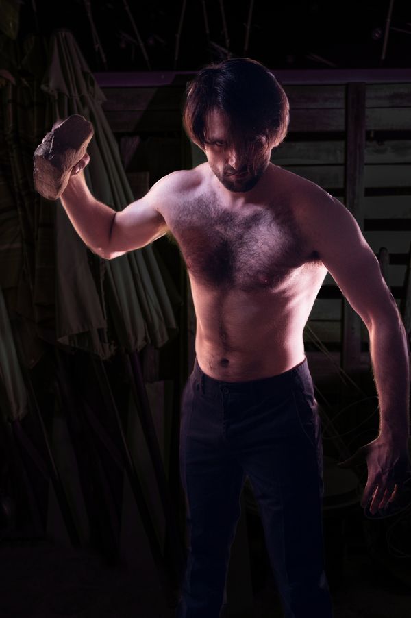 Sam Zukin in A TWISTED BARGAIN.  Photo by Travis Land 2