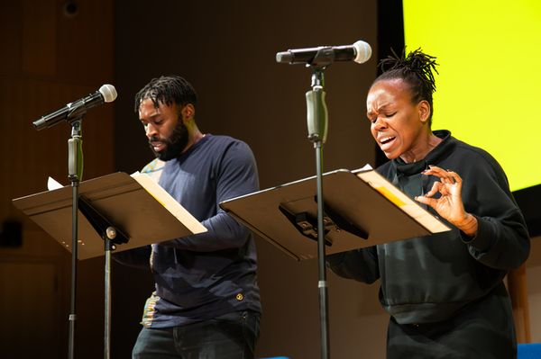 Tosin Morohunfola and Ngozi Anyanwu at Rabb Hall, Boston Public Library. Produced in partnership with The Huntington, Boston Public Library, GBH, Next Chapter Podcasts. Directed by Christopher V. Edwa 4