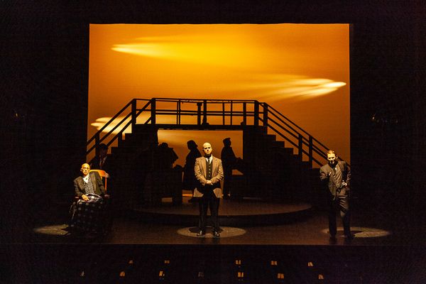 IT''S A WONDERFUL LIFE, a musical. <br>Playing through 12/23 at Stumptown Stages. <br>Tickets at www.stumptownstages.org. 5