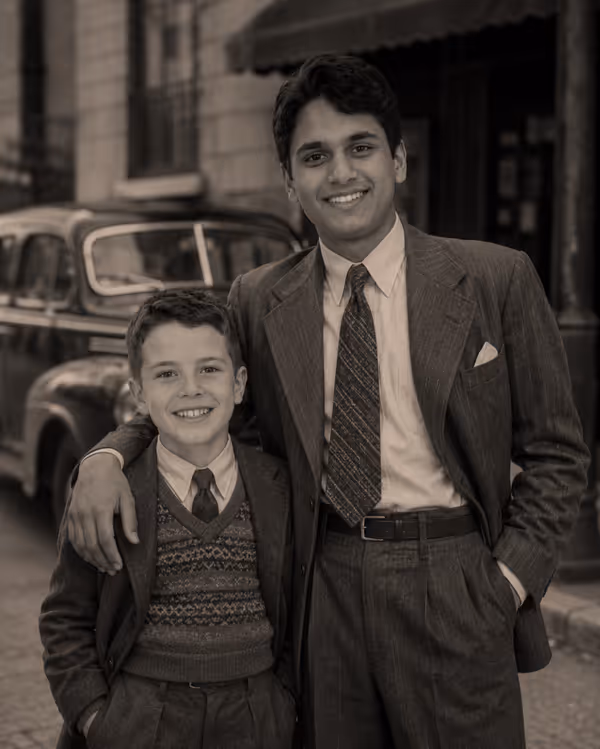 Bart and Pete in the 1940s 4