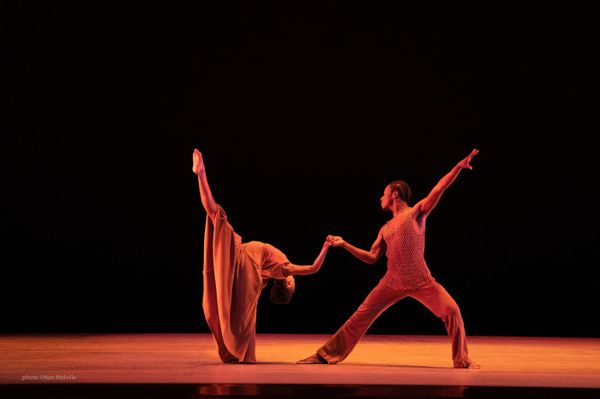 Ailey II in Alvin Ailey's Revelations. Photo by Nan Melville. 9