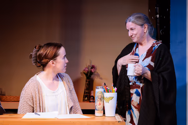  Maggie Alger and Amy Morrisey in The JonBen  t Game at Theatre NOVA 3