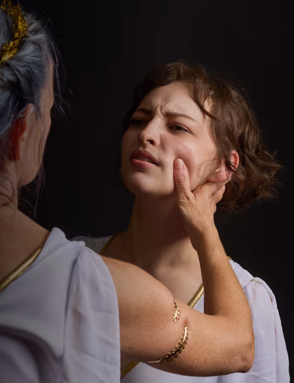 Alessandra Lopez as Antigone, photo by Barbara Nitke 3