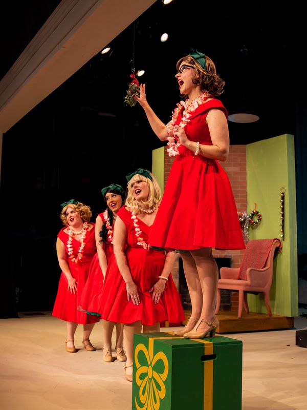 The WINTER WONDERETTES (l-r) Renee Browne, Jazzy Cores, Daisy Stott, Jacquelyn Schultz 2