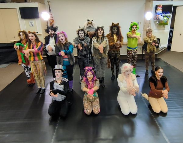 CATS in rehearsal at the William G Skaff Center 1