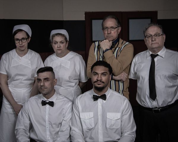 The staff of the Pacific Northwest State Mental Hospital.  4