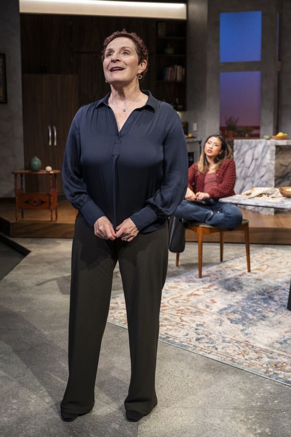 Laura Gordon and Mai Abe in DINNER WITH THE DUCHESS. Photo: Michael Brosilow. 8