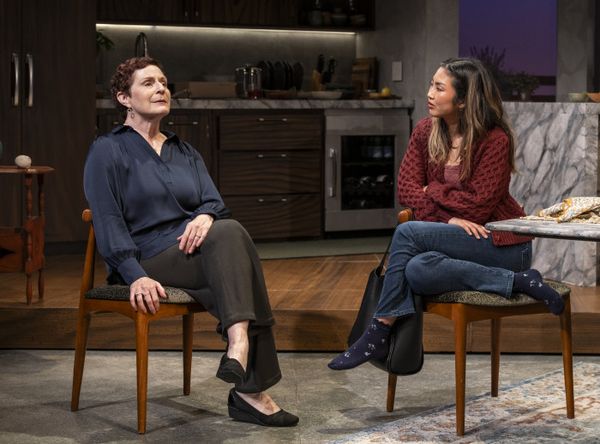 Laura Gordon and Mai Abe in DINNER WITH THE DUCHESS. Photo: Michael Brosilow. 12