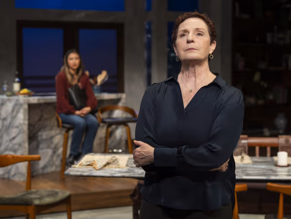 Mai Abe and Laura Gordon in DINNER WITH THE DUCHESS. Photo: Michael Brosilow. 21