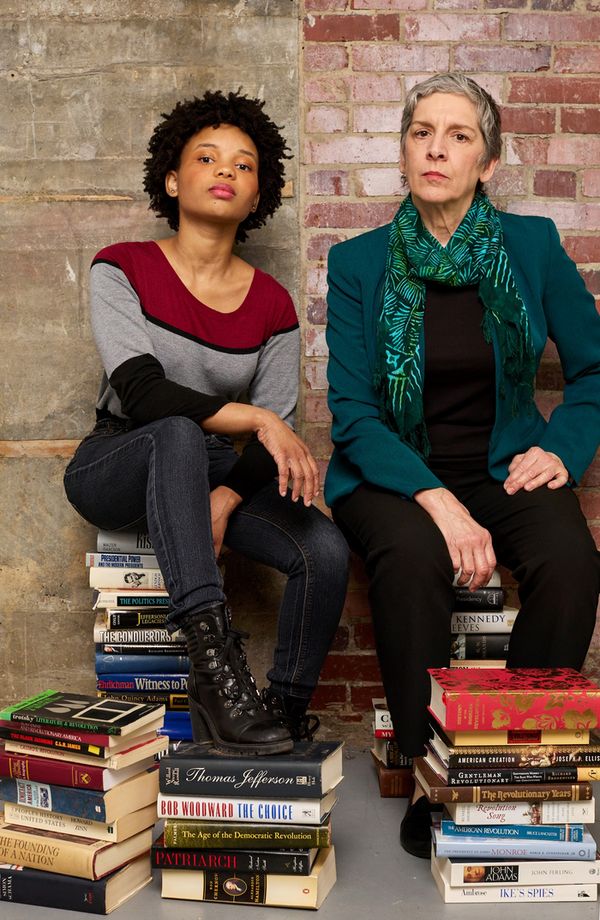 Hannah Taylor as Zoe and Sue Struve as Janine Photo credit: DJ Corey Photography 1