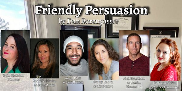 The cast and director of Friendly Persuasion 8