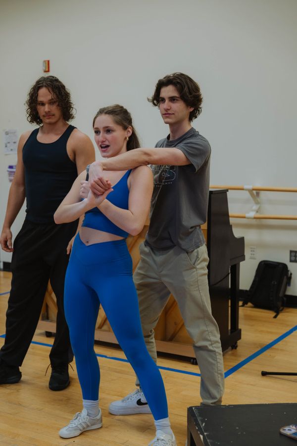 Riley Ready, Landin Fisher, Ethan Naggiar  This Is Not A Cabaret: The Green Room 42. April 24 at 7:00 5