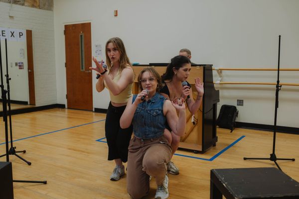 Grace-Ellen Rison, Eva Naggiar, Reagan Mulvey  This Is Not A Cabaret: The Green Room 42. April 24 at 7:00 4