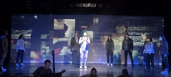 Theatre444 cast of Dear Evan Hansen 1