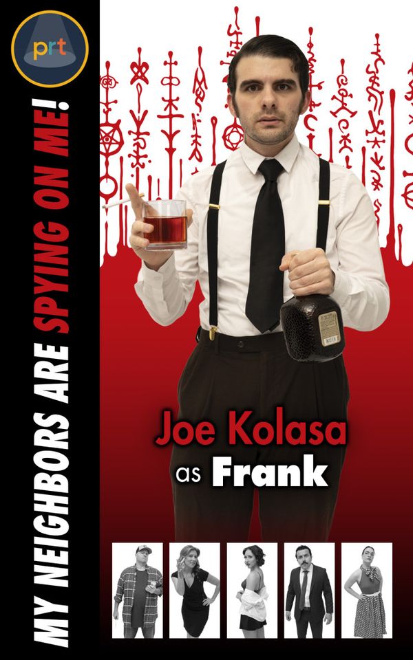 Frank (Joe Kolasa) just wants answers...and to be left alone. Will he find any peace at all? 2