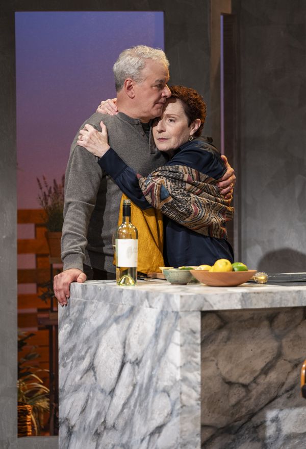 Andrew May and Laura Gordon in DINNER WITH THE DUCHESS. Photo: Michael Brosilow. 25