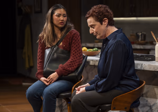 Mai Abe and Laura Gordon in DINNER WITH THE DUCHESS. Photo: Michael Brosilow. 28