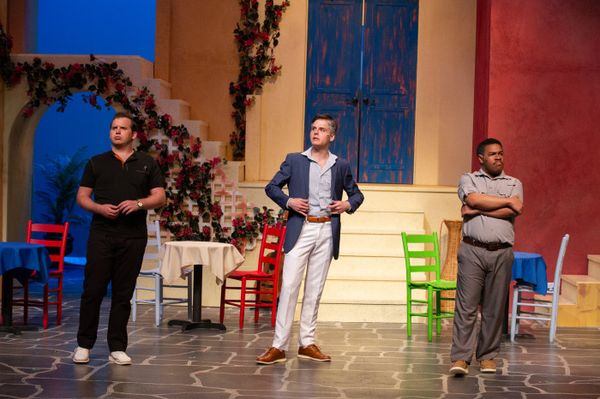 Luc Vandenbroek, Bodie Moore and Jathan Briscoe in MAMMA MIA! 8