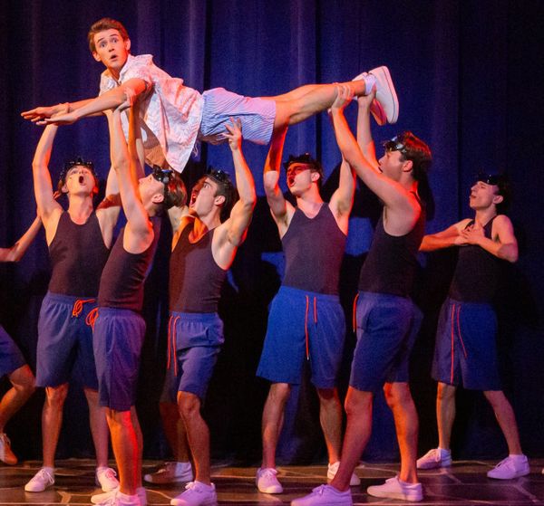 Zach Petrie as Sky in Mamma Mia! 6