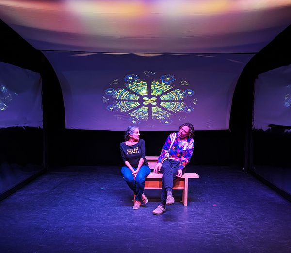 Brian Sheppard as Ian Andy Anderson in the Bridge Street Theatre production of SYMPATHETIC MAGIC by Lanford Wilson 3