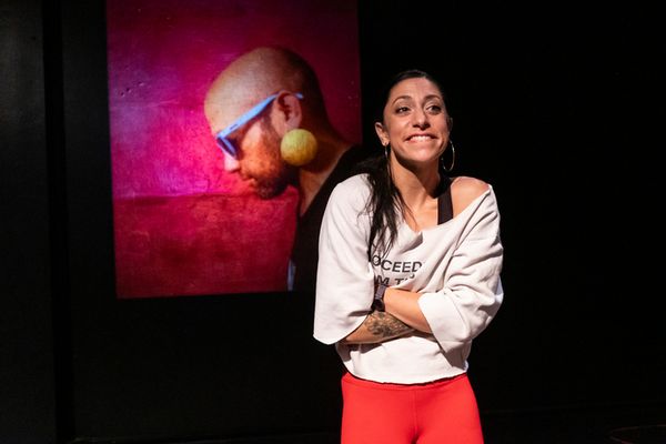 Katie Mack, creator and performer #uglycry at off the WALL productions. Photo by Heather Mull Photography 3