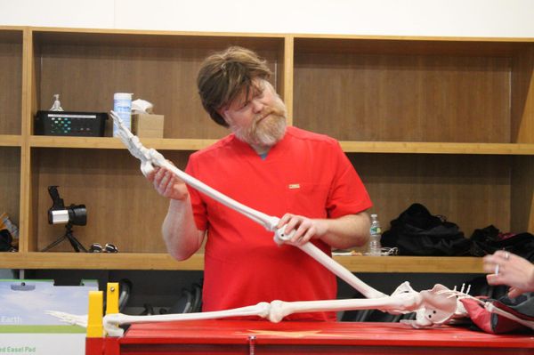 Michael Toomey in Rehearsal for No Body Cares 14