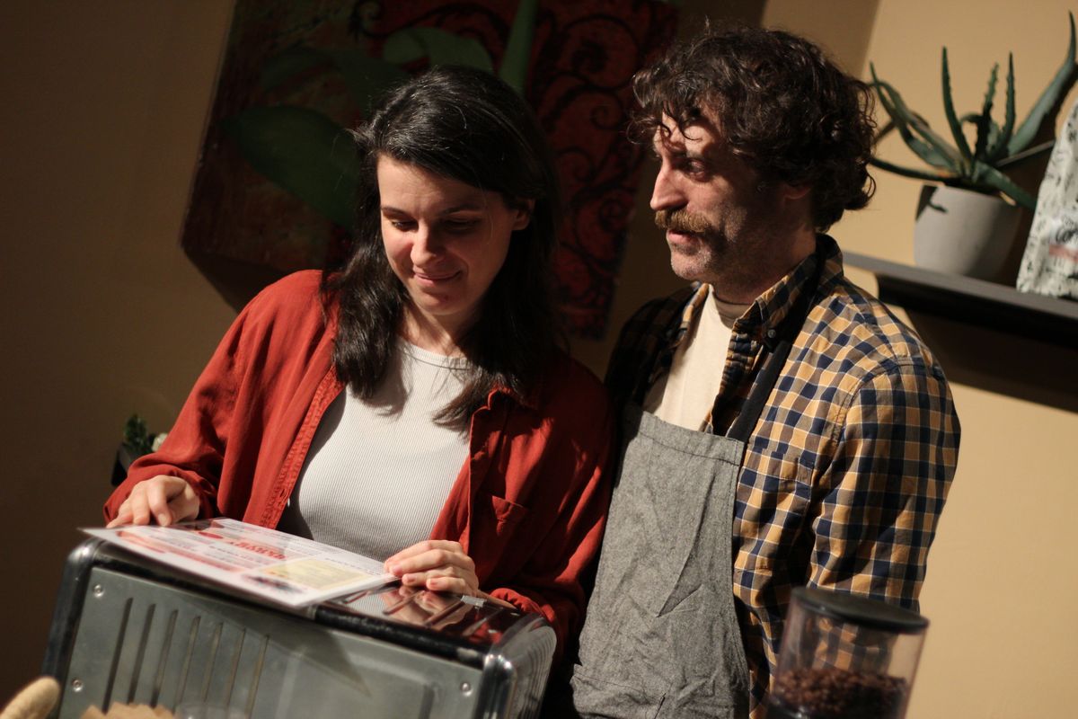 Rachel Zapata and Spencer Weitzel (Photo by Hannah Kean) Rachel Zapata and Spencer Weitzel (Photo by Hannah Kean)