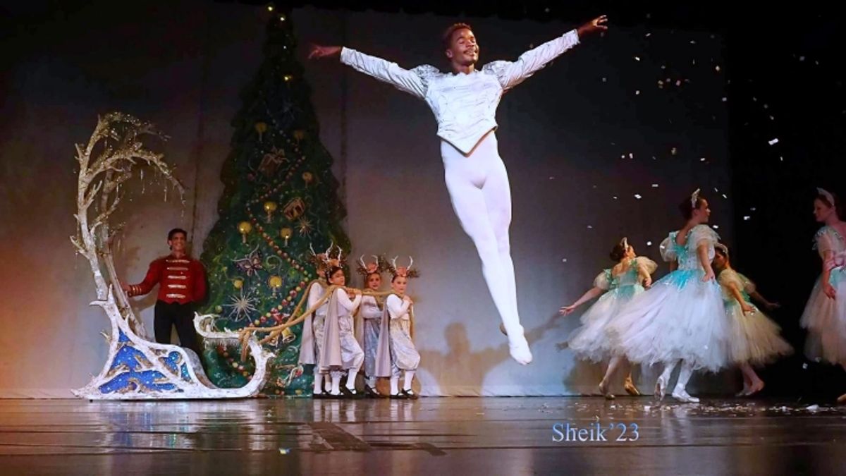 Snow Prince in the Nutcracker. 