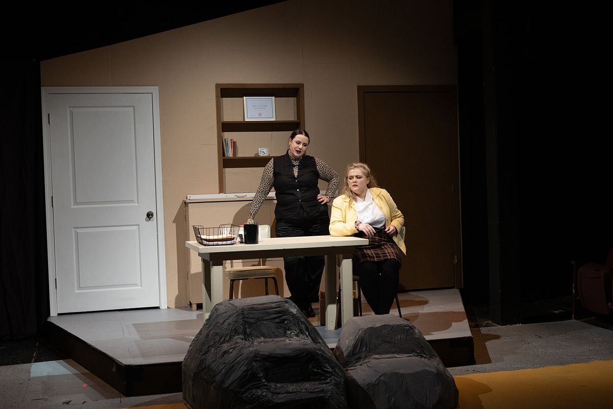 Jackie Parzanese (Vera) and Caitlin Davies (Agnes) Jackie Parzanese (Vera) and Caitlin Davies (Agnes)