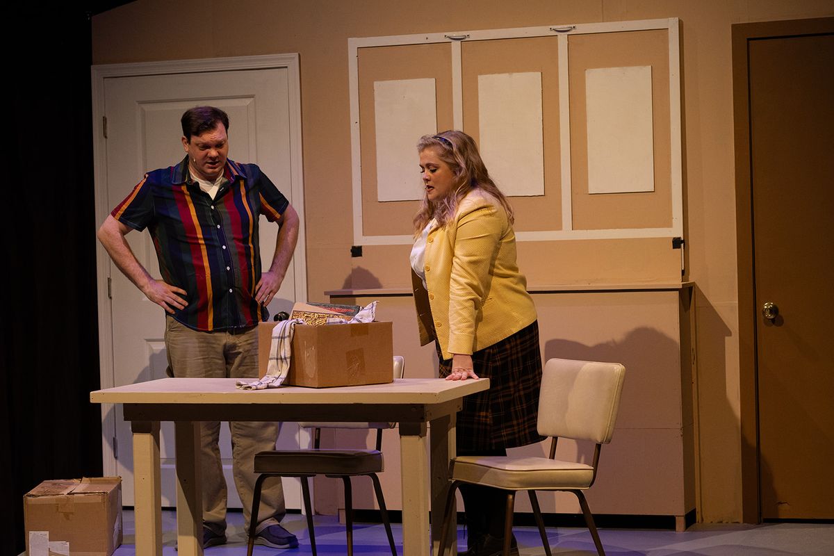 Kevin Palardy (Miles) and Caitlin Davies (Agnes) Kevin Palardy (Miles) and Caitlin Davies (Agnes)
