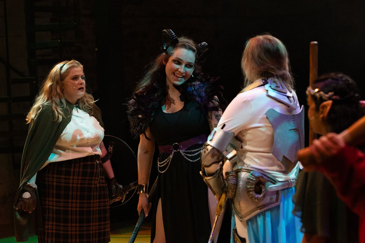 Caitlin Davies (Agnes), Kelli Karrat (Lilith), Autum Bradley (Tilly) and Kashfara Saba (Kalliope) Caitlin Davies (Agnes), Kelli Karrat (Lilith), Autum Bradley (Tilly) and Kashfara Saba (Kalliope)