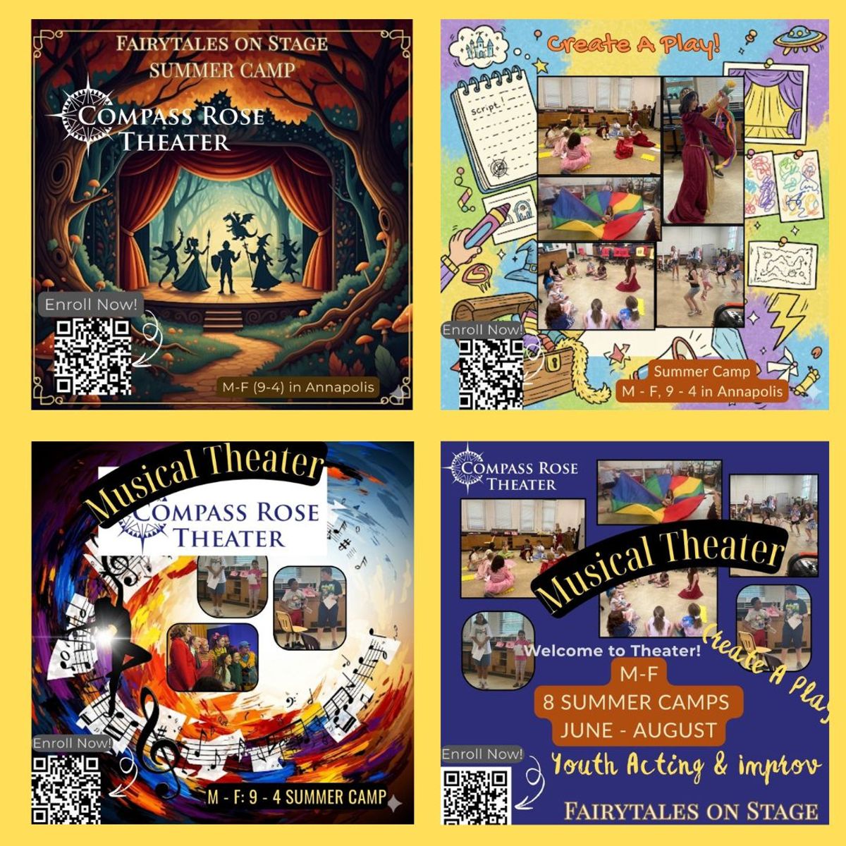 Compass Rose Theater Summer Camp - Theatre Camp in Annapolis, MD
