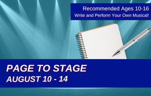 Page to Stage - Summer 2026
