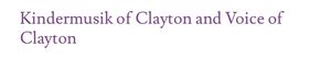 Kindermusik of Clayton and Voice of Clayton