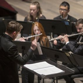 CCM Winds: Urban Requiem show poster