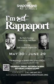 I'm Not Rappaport show poster