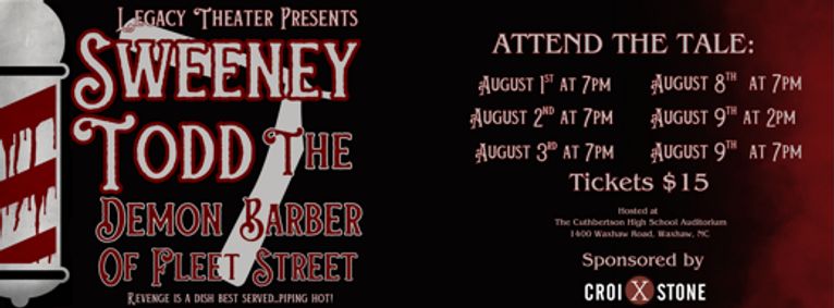 Sweeney Todd: The Demon Barber of Fleet Street  show poster
