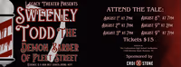 Sweeney Todd: The Demon Barber of Fleet Street in Broadway Logo