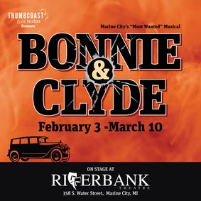 Bonnie & Clyde show poster
