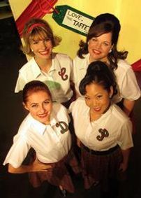 A TAFFETA CHRISTMAS show poster