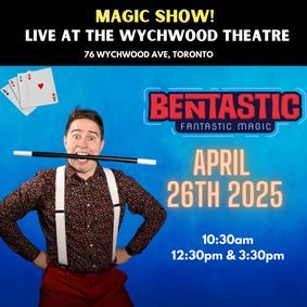 Bentastic Fantastic Magic show poster