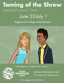 Taming of the Shrew show poster