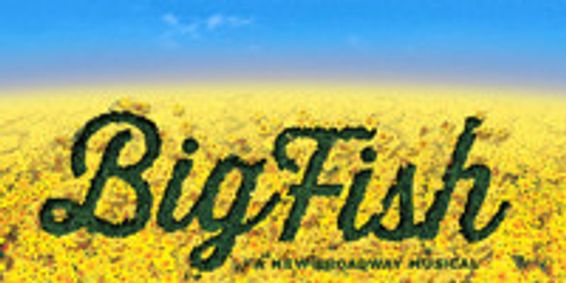 Big Fish, the musical show poster